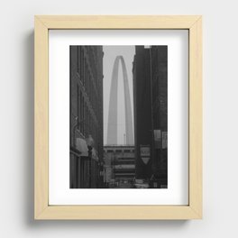 Arch on the Landing Recessed Framed Print
