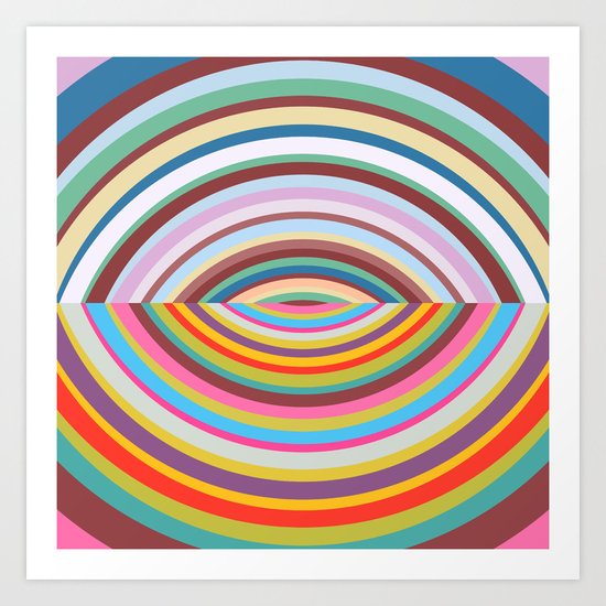 Shapes #41 Art Print