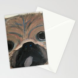 Pugly Pug Stationery Cards