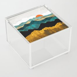 Turquoise Vista Acrylic Box