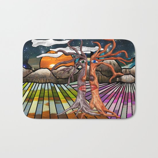 Doodlage 08 - If trees could speak Bath Mat