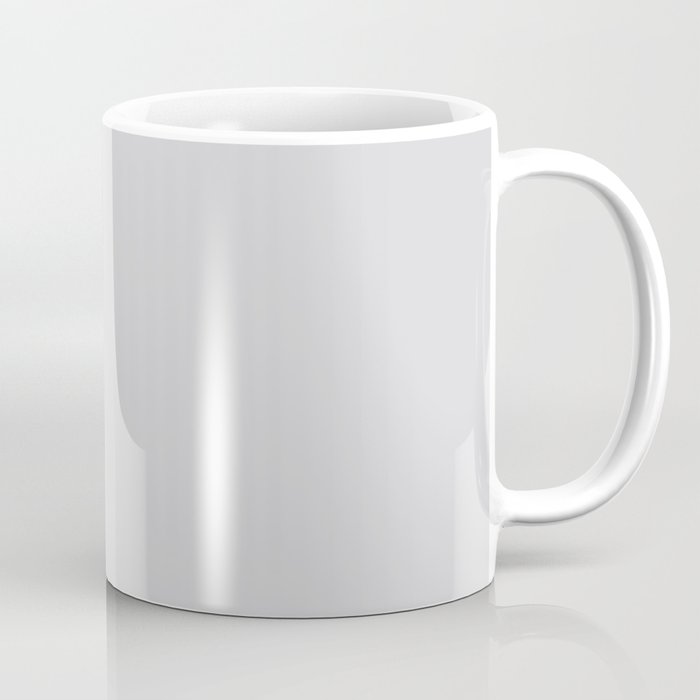 Delicate Viola Gray Coffee Mug