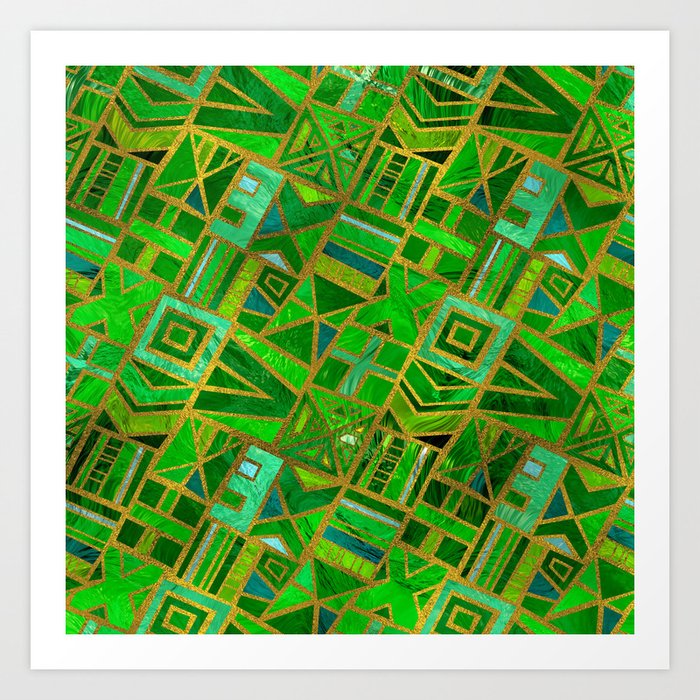 green african print