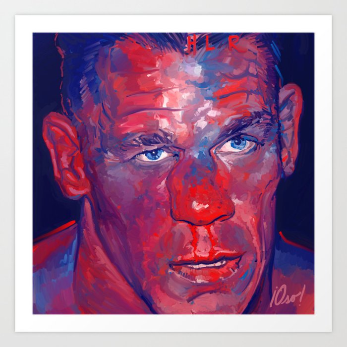 John Cena Hlr Above It All Art Print By Oso Obscuro Society6