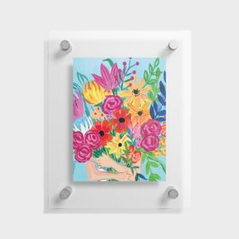 Flower Floating Acrylic Print