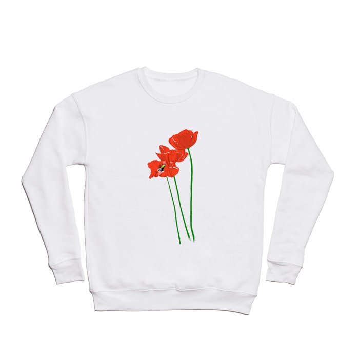 Lovely Poppies Crewneck Sweatshirt