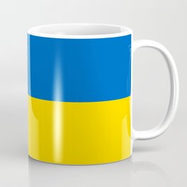 Ukrainian flag of Ukraine on all products  Mug