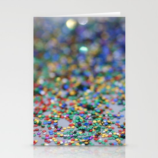 Glitter Stationery Cards