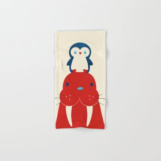 Penguin & Walrus Hand & Bath Towel