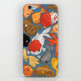For The Love Of Goldfish iPhone Skin