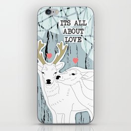 Its all about LOVE iPhone Skin