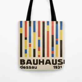 Bauhaus Dessau 1931 Modernist Minimal Homage Tote Bag