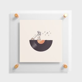 Cosmic Tune Floating Acrylic Print