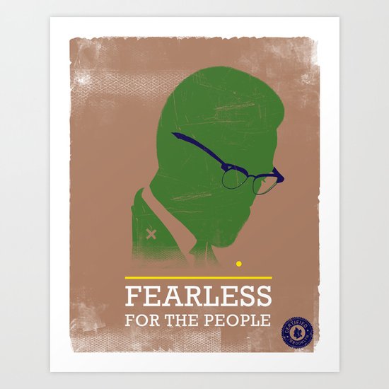 FEARLESS: For The People Art Print