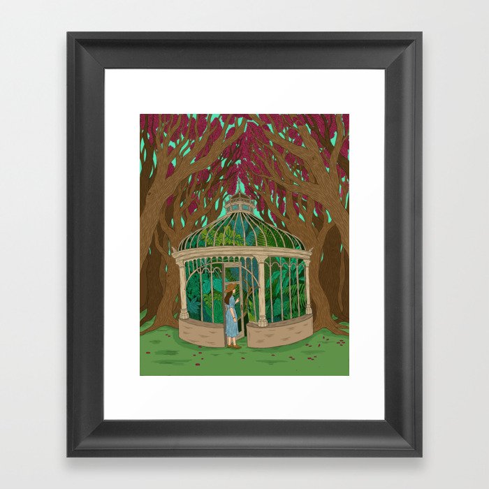 The Greenhouse Framed Art Print