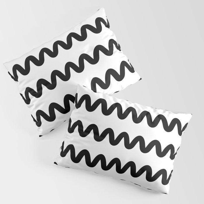 Squiggle pattern Pillow Sham