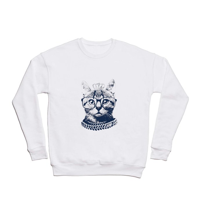Queen Cat Crewneck Sweatshirt