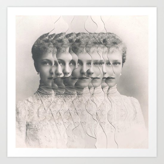 Maria / Vapor (2014) Art Print