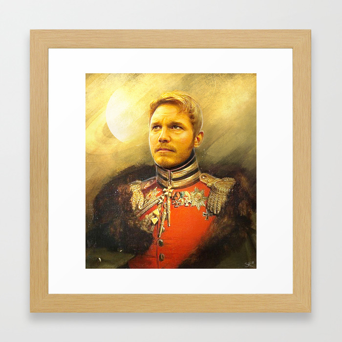Starlord Guardians Of The Galaxy General Portrait Painting Fan