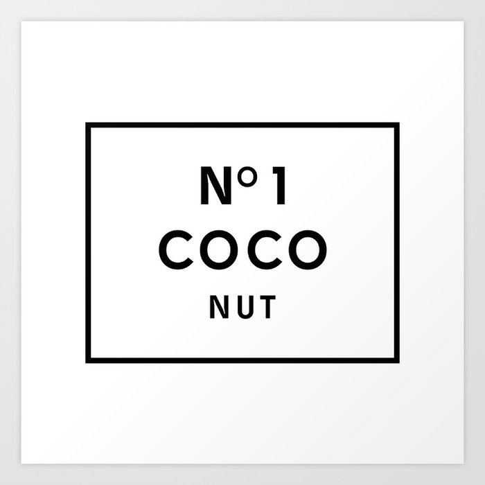 No. 1 Coconut Art Print