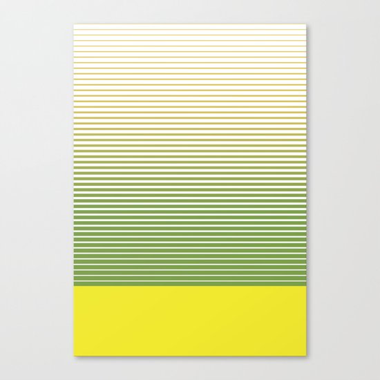 zen stripes Canvas Print