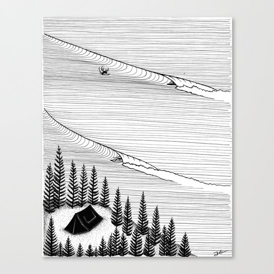 Secret Spot Canvas Print