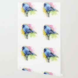 Bluebird Wallpaper For Any Decor Style Society6