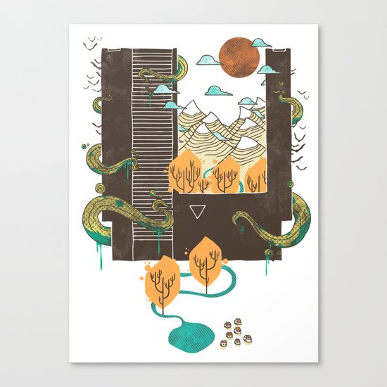 A World Within Canvas Print