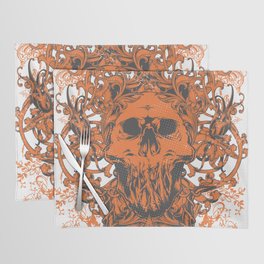 Scary Skull Placemat