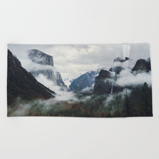 Mountain Landscape photography Beach Towel