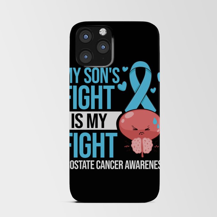 Prostate Cancer Blue Ribbon Survivor Awareness iPhone Card Case