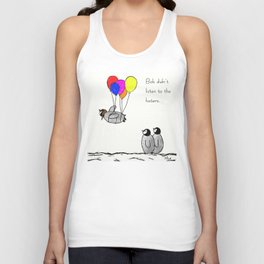 To be a Flying Penguin Unisex Tank Top