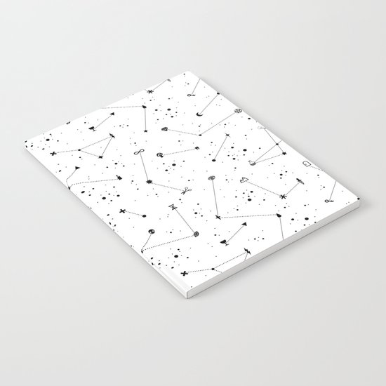 Constellations (White) Notebook