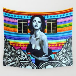 Painted Lady Wall Tapestry