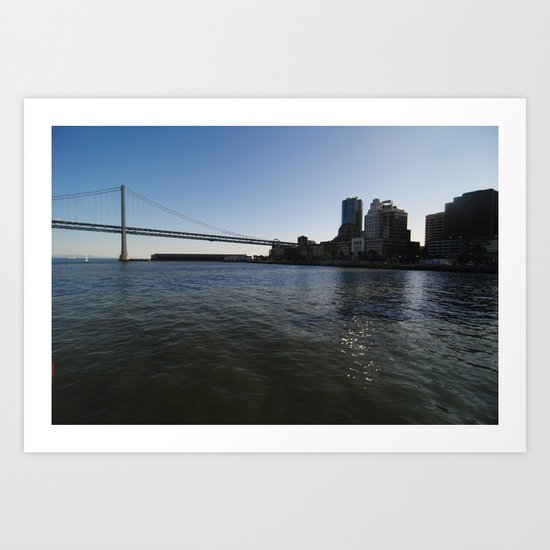 Bay Bridge Art Print