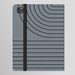 Minimal Line Curvature LVII iPad Folio Case