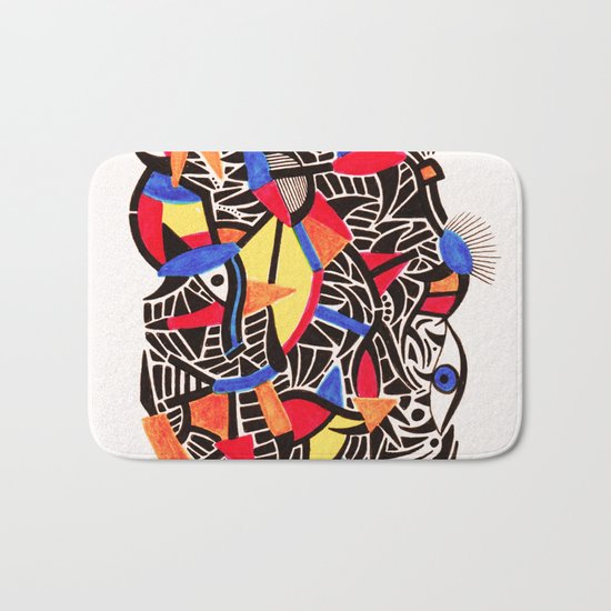 - romantic gate - Bath Mat