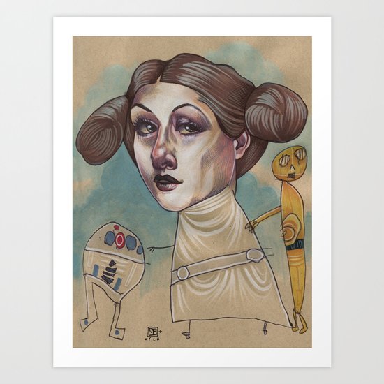"HEY DAD?" Art Print