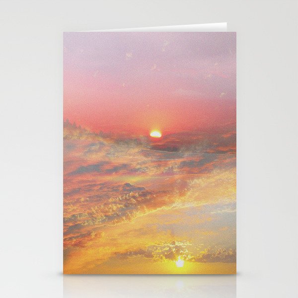 Sunrise & Sunset Stationery Cards