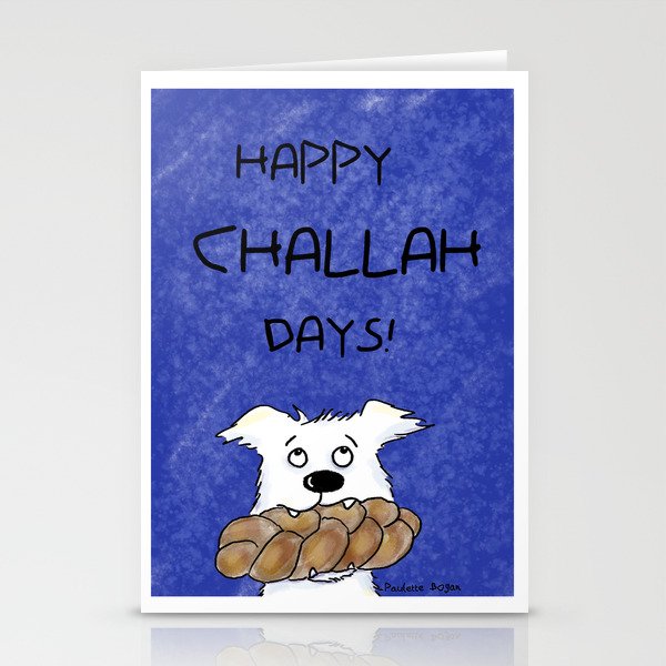 Happy CHALLAH Days! Stationery Cards