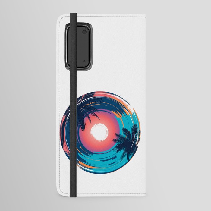 Summer Beach Sunset Android Wallet Case