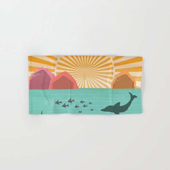 Ocean View Hand & Bath Towel