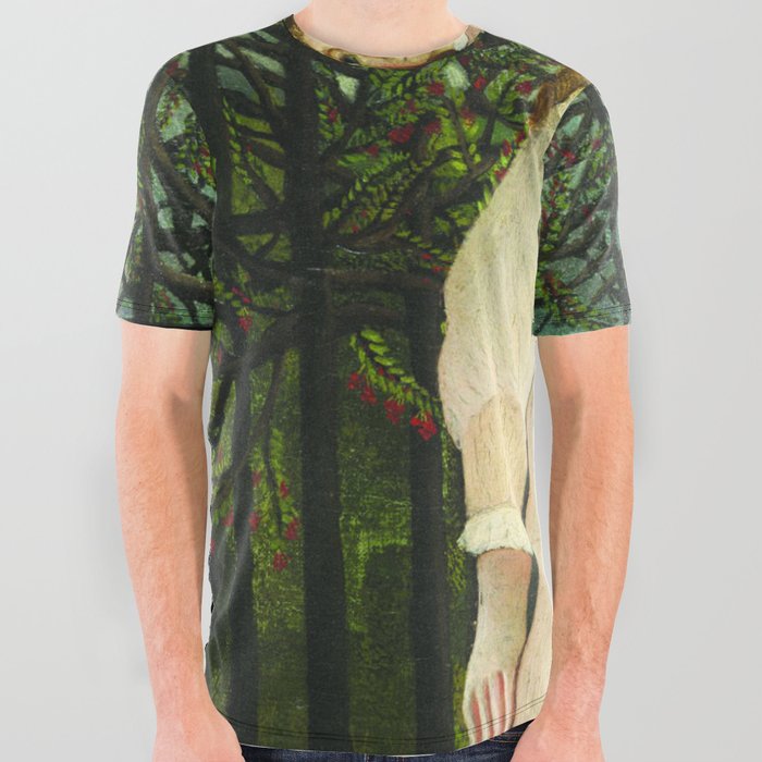 Henri Russeau (French post-impressionist painter) All Over Graphic Tee
