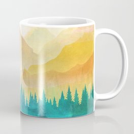 Summer Mountain Sunrise Mug