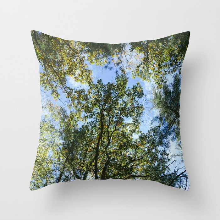 Forest DayDreaming Throw Pillow