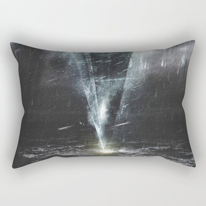 We come in peace Rectangular Pillow