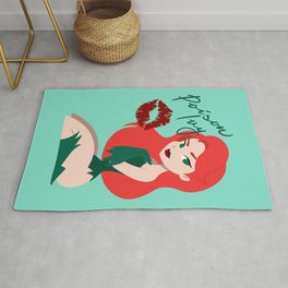Poison Ivy Pin-Up  Rug