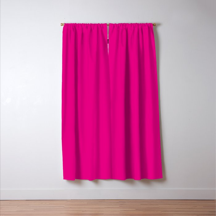 Fuschia Pink Blackout Curtain By Moonshineparadise Society6