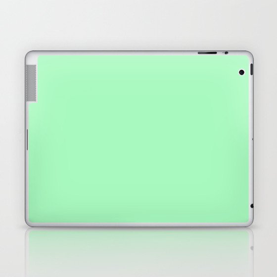 Light Sea Foam Green Laptop & iPad Skin