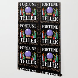 Fortune Telling Paper Cards Crystal Ball Wallpaper